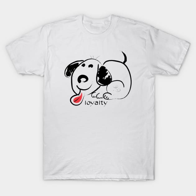 Loyalty Dog T-Shirt by Jumping Soul